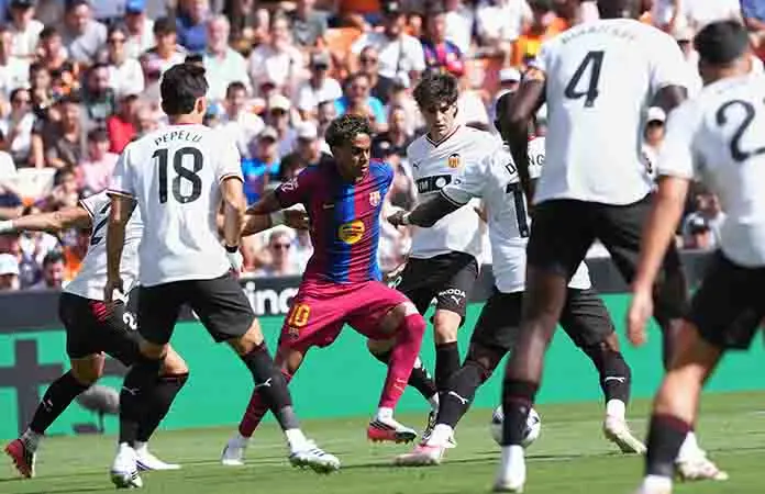 Barsa humilla al Valencia