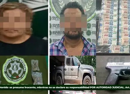 Capturan a maleantes en la capital y en San Ciro de Acosta