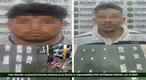 Detienen a dos con droga en Villa de Ramos y Santa Mar&iacute;a