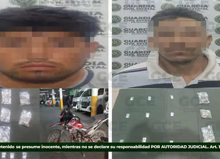 Detienen a dos con droga en Villa de Ramos y Santa Mar&iacute;a