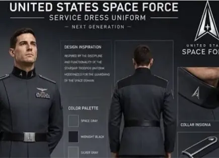 Donald Trump publica imagen polémica del uniforme de la Fuerza Espacial Donald Trump publica imagen polémica del uniforme de la Fuerza Espacial