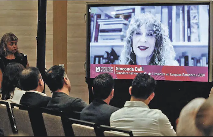 GIOCONDA BELLI GANA EL PREMIO FIL 2026