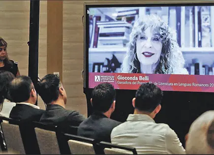 GIOCONDA BELLI GANA EL PREMIO FIL 2026