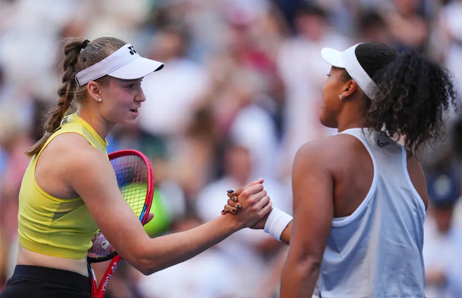 Rybakina vence a Osaka en octavos del US Open