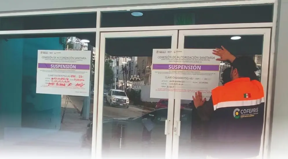 Suspenden hospital en Acapulco por irregularidades en medicamentos