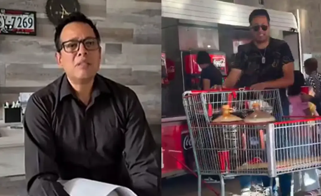 Hombre aclara lo sucedido tras llenar dos garrafones de refresco