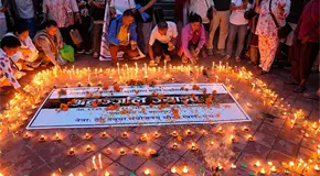 Luto en Nepal por las víctimas Luto en Nepal por las víctimas