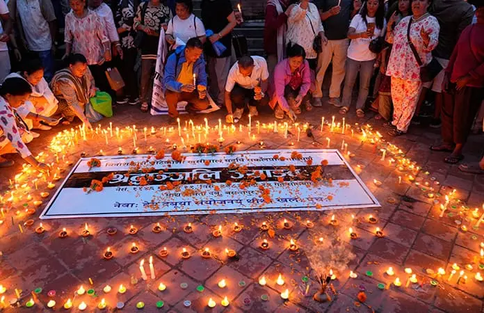 Luto en Nepal por las v&iacute;ctimas
