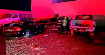Quema una camioneta; incendio fue provocado