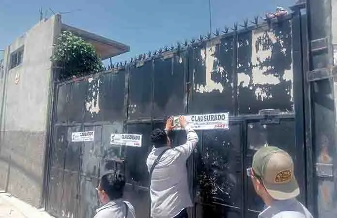 Clausuran recicladora en la Industrial Mexicana