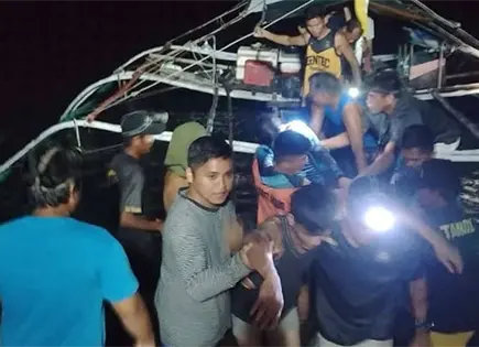 Incendio en ferry MV June Aster deja muertos y desaparecidos en Filipinas Incendio en ferry MV June Aster deja muertos y desaparecidos en Filipinas