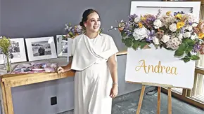 Andrea, ilusionada por su boda