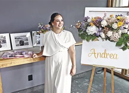 Andrea, ilusionada por su boda Andrea, ilusionada por su boda