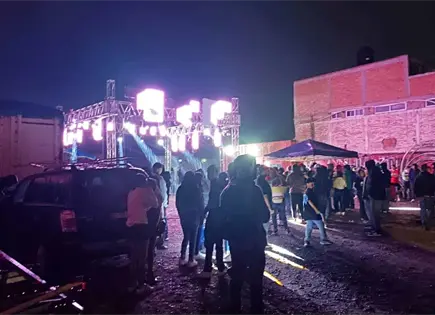Policía de la Capital desactiva baile sonidero en Tlaxcala Policía de la Capital desactiva baile sonidero en Tlaxcala