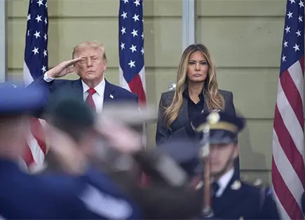 Por eso luchamos hoy, dice Trump