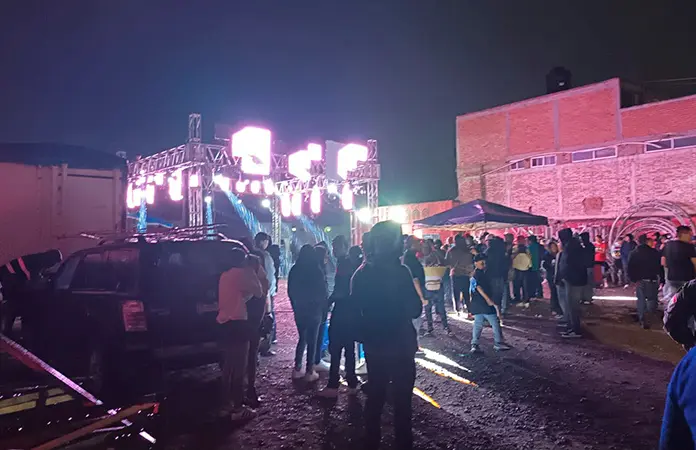 Desactivan baile sonidero en el Barrio de Tlaxcala