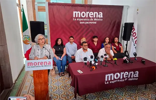 Morena SLP, rechaza alianza con el Verde