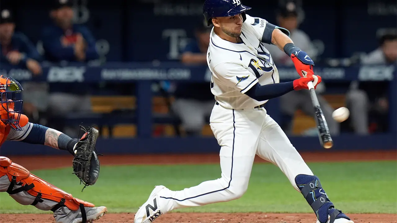 Rays de Tampa Bay vencen 3-2 a Astros de Houston
