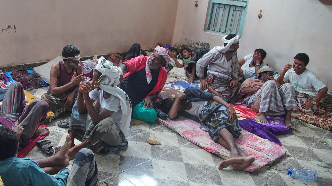 Rebeldes hutíes avanzan en Yemen y causan desplazamientos masivos
