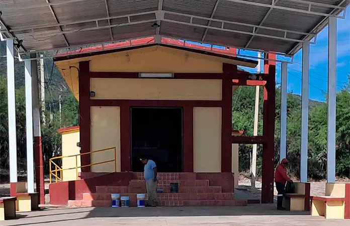 Rehabilitan capilla de Los Nazarios