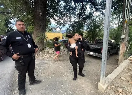 Abandonan a bebé de un año en cabaña de Nuevo León Abandonan a bebé de un año en cabaña de Nuevo León