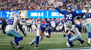 Amargan Giants inicio de Cowboys