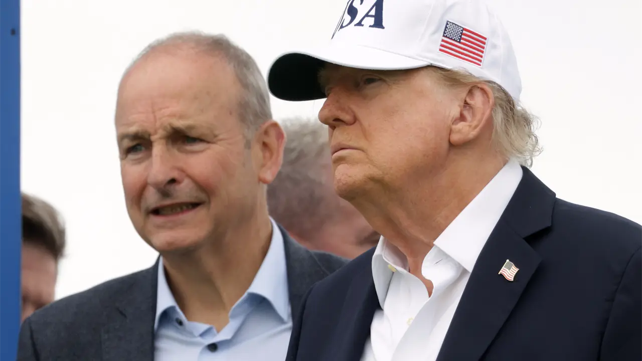 Donald Trump reafirma apoyo a Irlanda unificada en Doonbeg