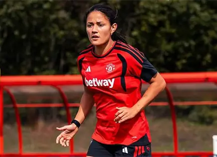 Histórico debut de Rebeca Bernal con Man United Histórico debut de Rebeca Bernal con Man United