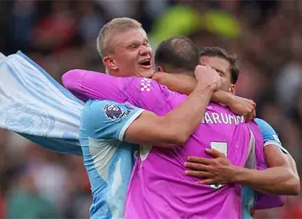 ManCity se lleva el derby de Manchester ManCity se lleva el derby de Manchester
