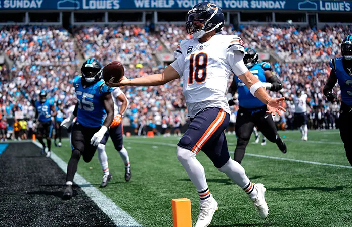 Paliza de Bears 59-37 sobre los Panthers