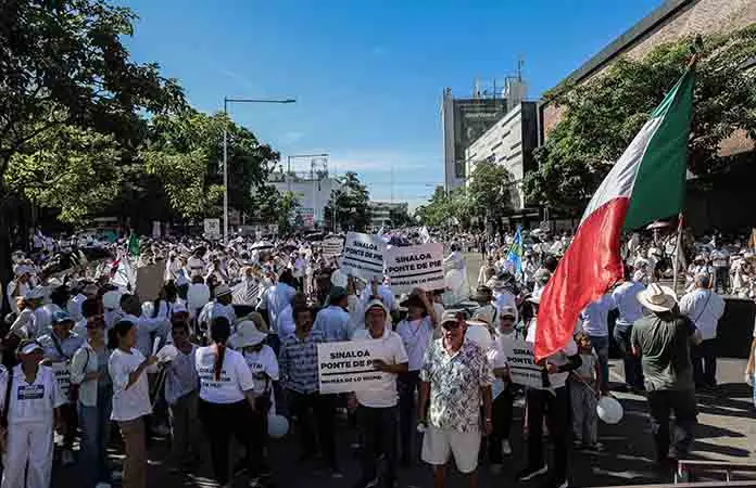 "Queremos paz", piden en Sinaloa