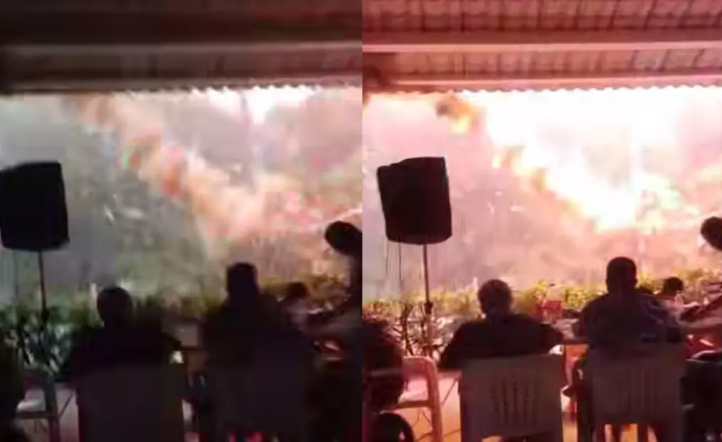 Rayo cae cerca de fiesta de cumpleaños en Manzanillo