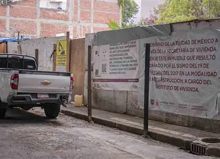 Tras sismo de 2017, obras no terminan Tras sismo de 2017, obras no terminan