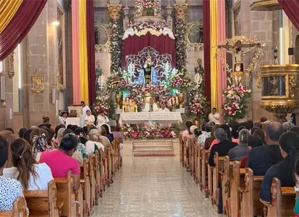 Celebran solemnidad en honor a Nuestra Se&ntilde;ora de la Soledad