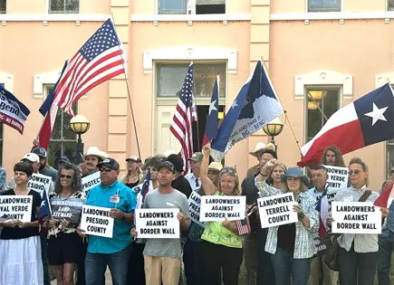 Conserve Big Bend y propietarios demandan por muro en Texas