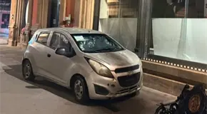 Guardia estatal dejó auto en pasaje Zaragoza y se fue a trabajar