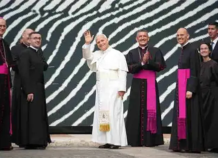 El papa festeja sus 71 años El papa festeja sus 71 años