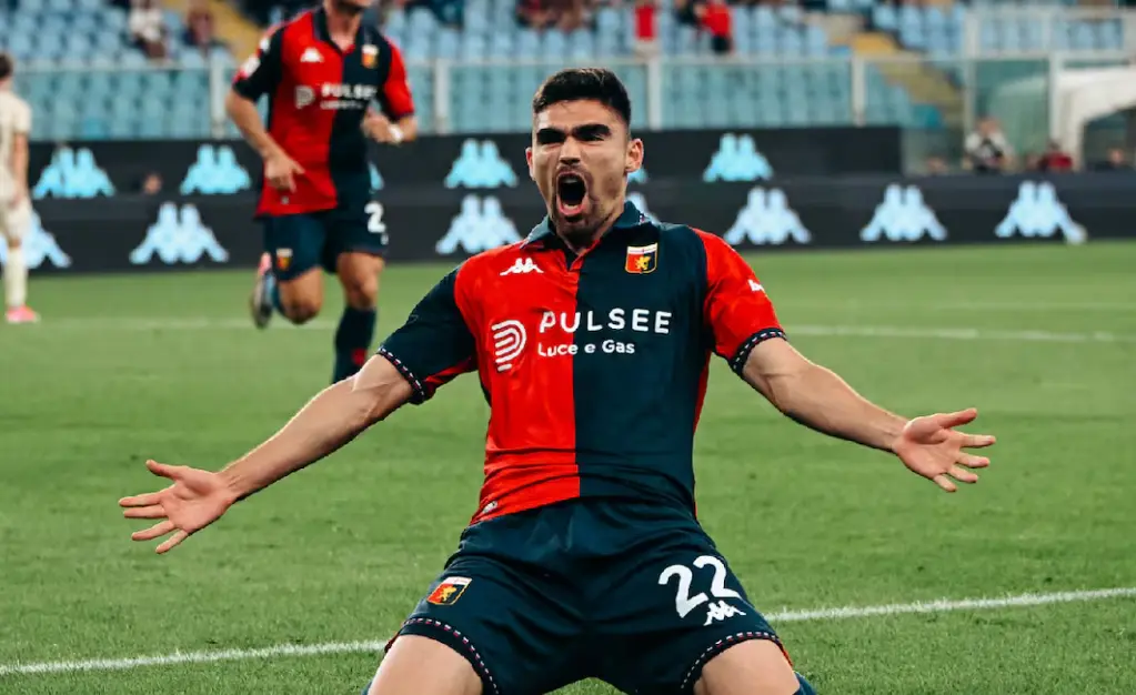 Johan Vásquez vuelve a anotar gol en la clasificación del Genoa
