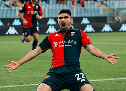 Johan Vásquez vuelve a anotar gol en la clasificación del Genoa Johan Vásquez vuelve a anotar gol en la clasificación del Genoa