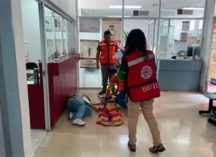 Listos para realizar simulacro de sismo Listos para realizar simulacro de sismo