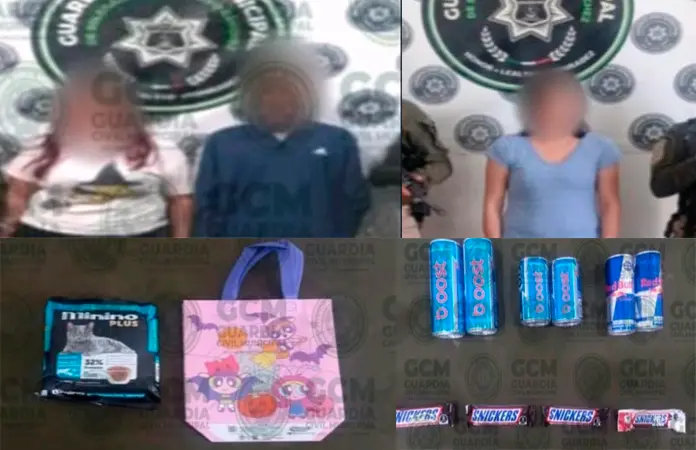 Atrapan a tres farderos en tiendas de Soledad