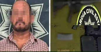 Detienen a sujeto armado en operativo en Tanqui&aacute;n