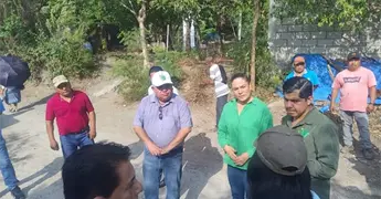 Medina y funcionarios visitaron Zona T&eacute;nek