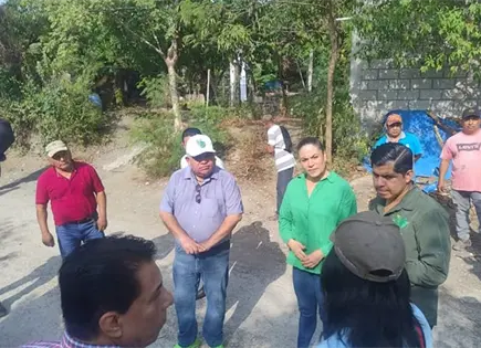 Medina y funcionarios visitaron Zona T&eacute;nek