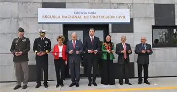 Inauguran nueva sede de la Escuela Nacional de Protecci&oacute;n Civil