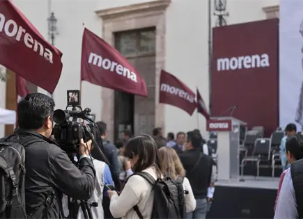 Morena lleva a la Corte recorte de precampañas en SLP Morena lleva a la Corte recorte de precampañas en SLP