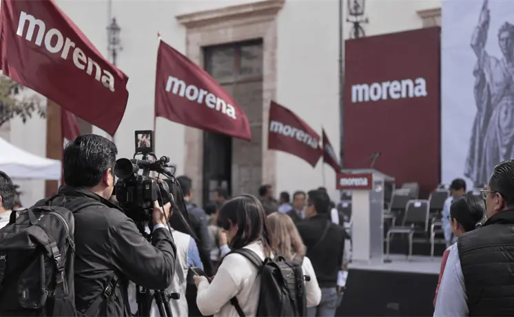 Morena lleva a la SCJN recorte de precampañas en SLP Morena lleva a la SCJN recorte de precampañas en SLP