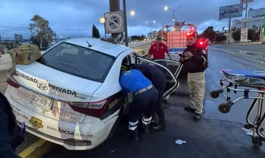Muere conductor tras chocar contra muro en Salvador Nava