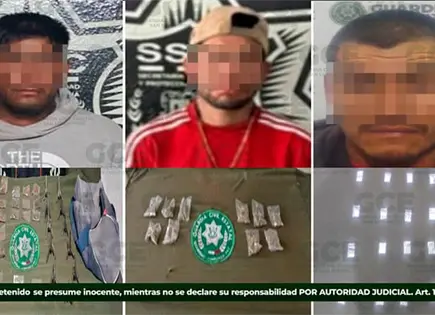 Capturan a tres supuestos narcos en el Altiplano Capturan a tres supuestos narcos en el Altiplano