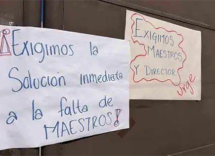 Falta de maestros en telesecundarias Falta de maestros en telesecundarias